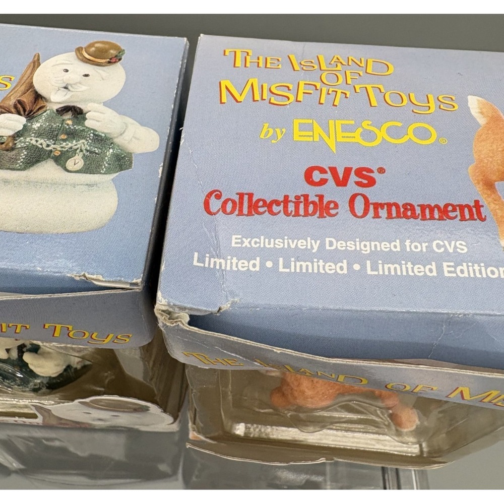 Rudolph Island Of‎ Misfit Toys CVS Ornaments Lot of 6 Christmas Collectibles LE - Picture 8 of 8